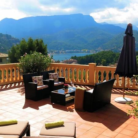Apartamento En El Puerto De Soller Con Gran Terraza Privada Y Vistas Al Mar. Piscina Comunitaria. Localizado En Un Zona Tranquila Y Muy Soleada. Wifi Gratis Disponible. Parking. Zewnętrze zdjęcie